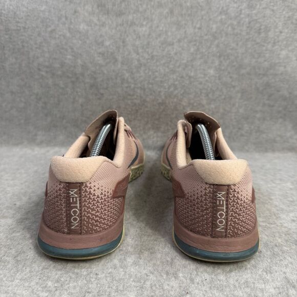 Nike Shoes Womens 9.5 Metcon 4 Pink Crossfit Athletic Running Sneaker 924593-240 - Picture 5 of 10